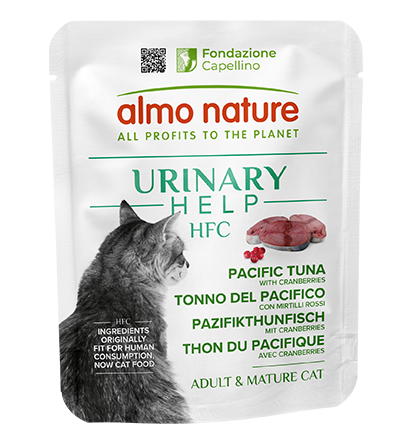 Almo Nature Hfc Urinary Help Tonno del Pacifico con Mirtilli Rossi 50g Almo Nature Hfc Urinary Help Tonno del Pacifico con Mirtilli Rossi 50g